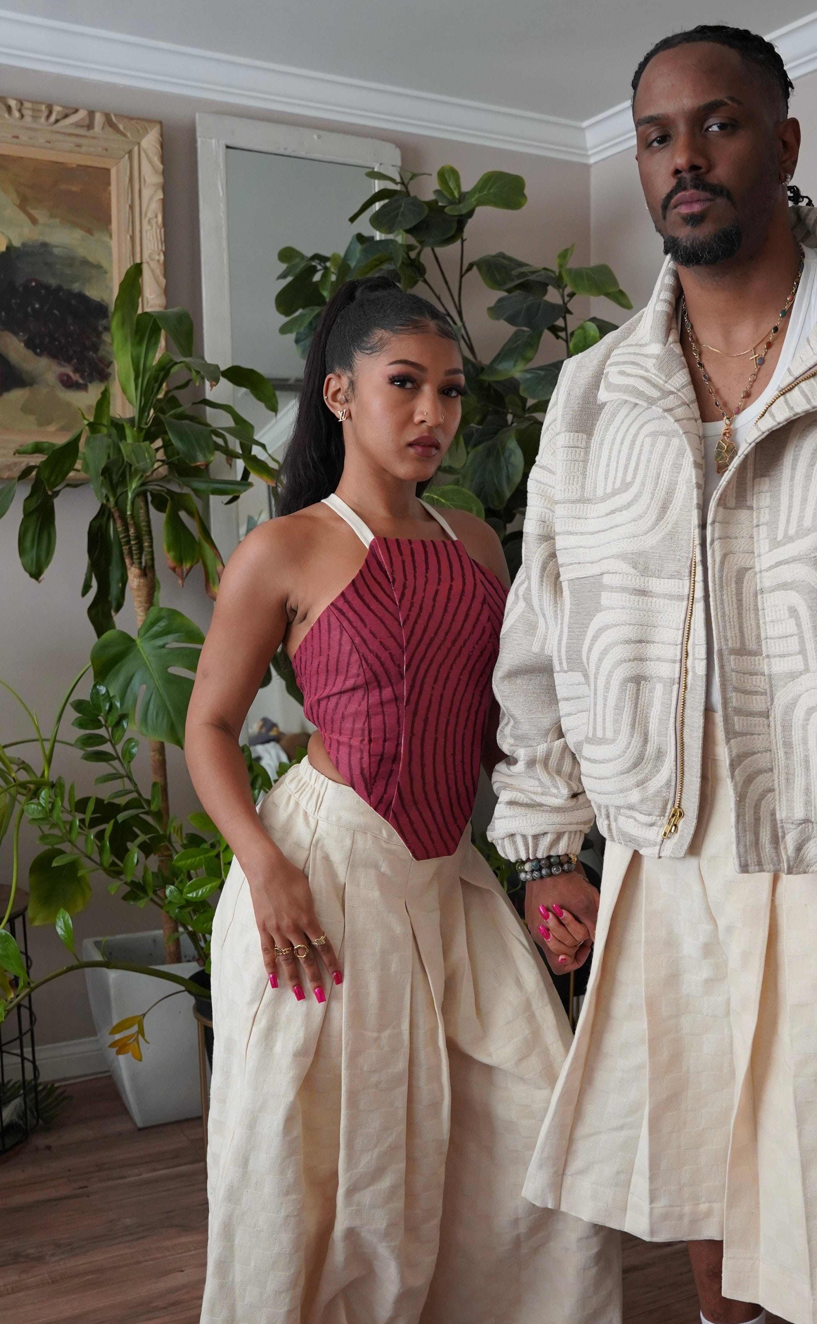 Zevelyn Jean Deonn Halter Top Deonn Halter Top Candy Apple