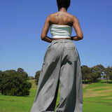 Zevelyn Jean Khadijah Wide Leg Pant KHADIJAH WIDE LEG PANT Black Mist Denim