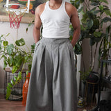 Zevelyn Jean Khadijah Wide Leg Pant KHADIJAH WIDE LEG PANT Black Mist Denim