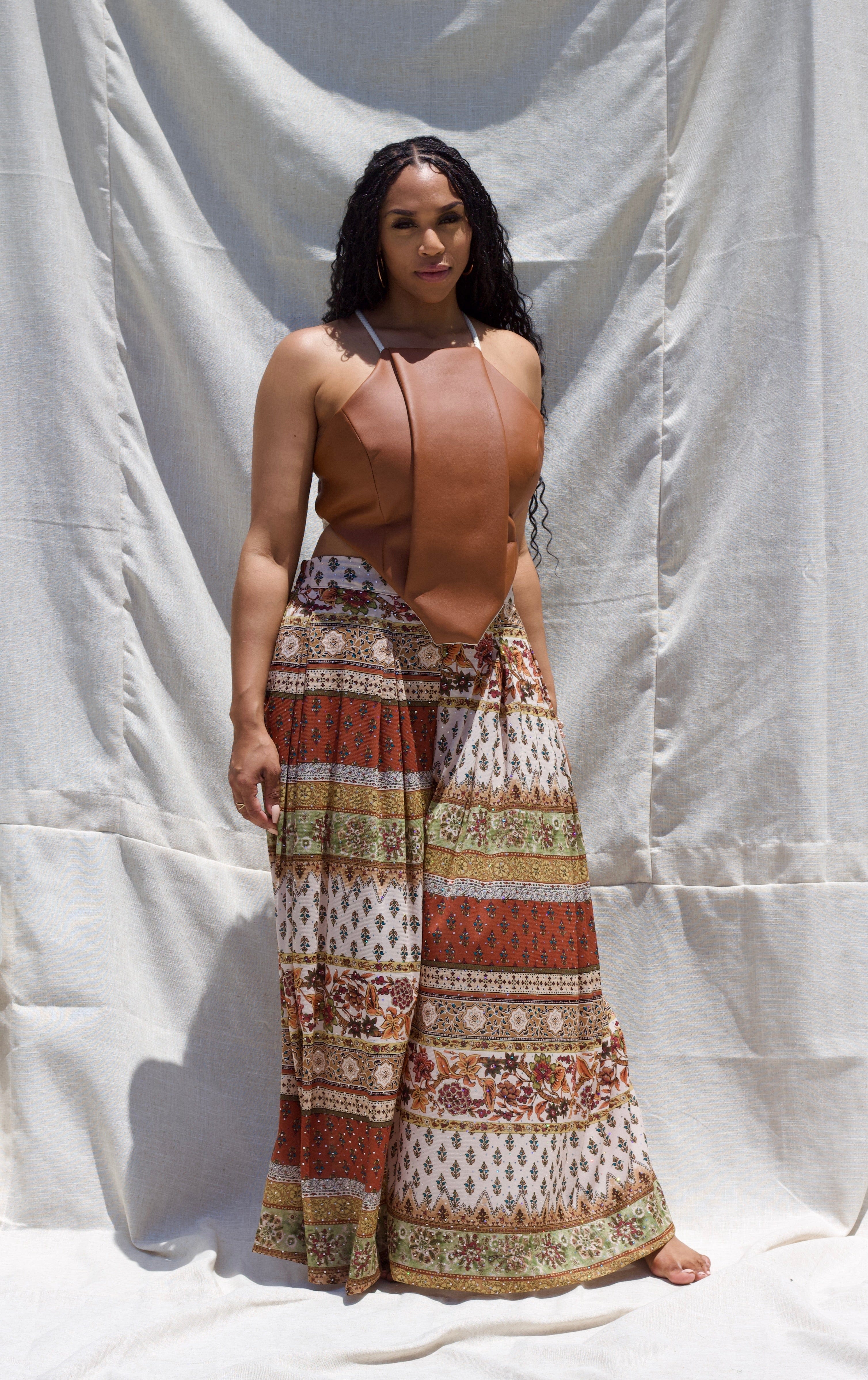 Zevelyn Jean Khadijah Wide Leg Pant KHADIJAH WIDE LEG PANT Bohemian Sparkle