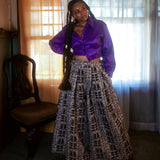 Zevelyn Jean Khadijah Wide Leg Pant KHADIJAH WIDE LEG PANT Cacao Wafer