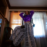 Zevelyn Jean Khadijah Wide Leg Pant KHADIJAH WIDE LEG PANT Cacao Wafer