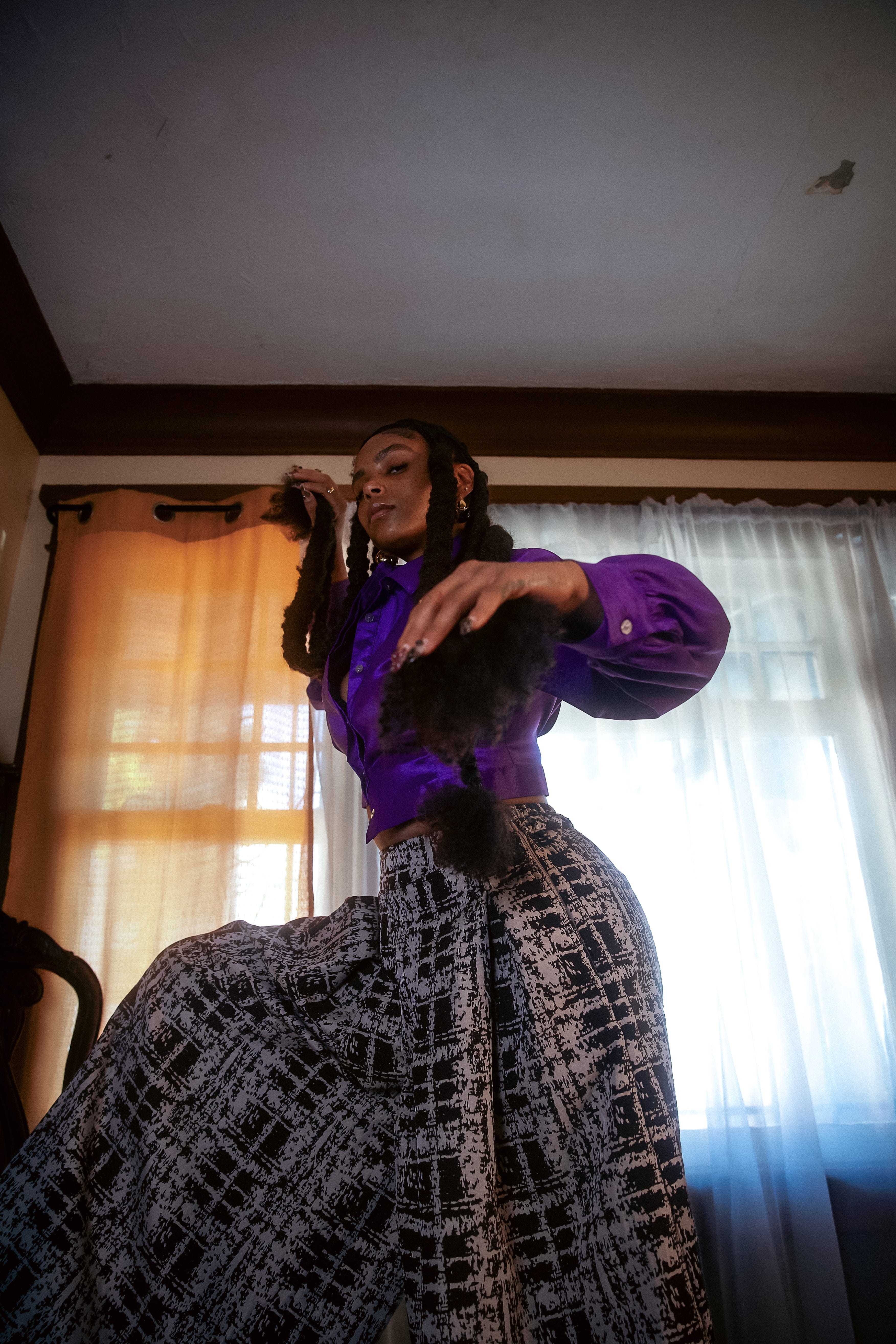 Zevelyn Jean Khadijah Wide Leg Pant KHADIJAH WIDE LEG PANT Cacao Wafer