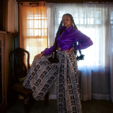 Zevelyn Jean Khadijah Wide Leg Pant KHADIJAH WIDE LEG PANT Cacao Wafer