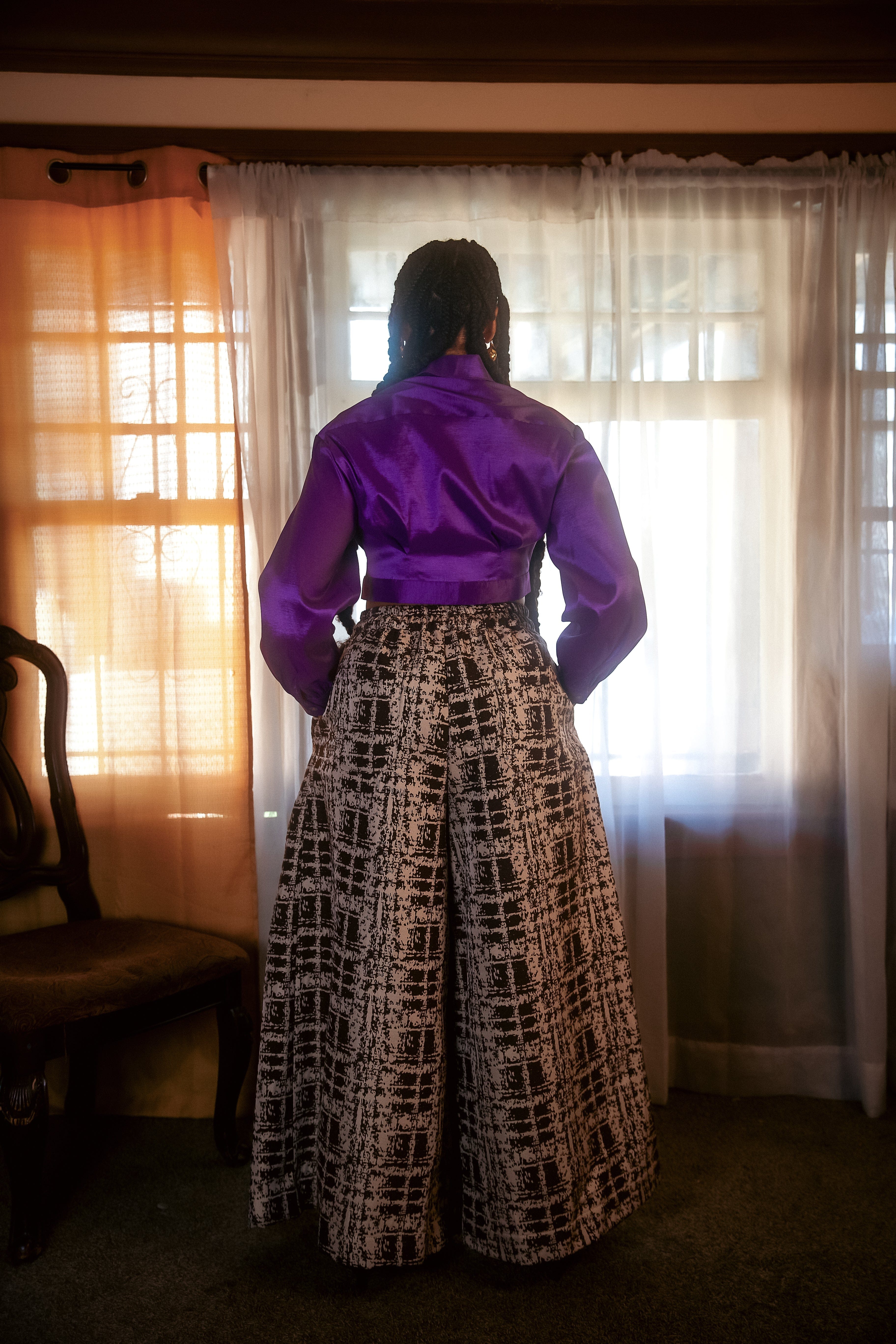 Zevelyn Jean Khadijah Wide Leg Pant KHADIJAH WIDE LEG PANT Cacao Wafer