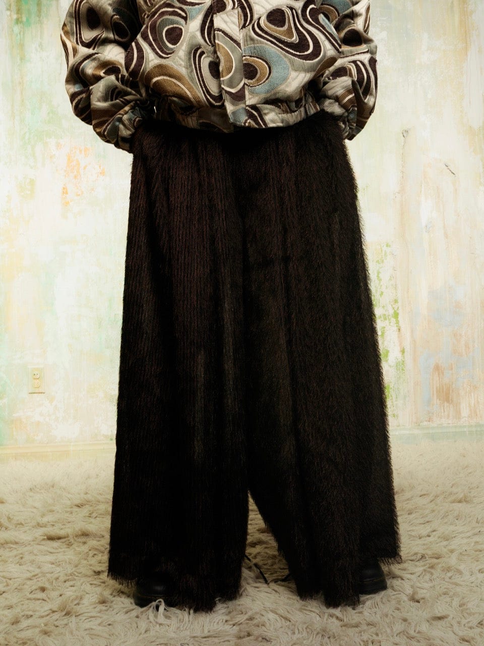 Zevelyn Jean Khadijah Wide Leg Pant KHADIJAH WIDE LEG PANT German Chocolate