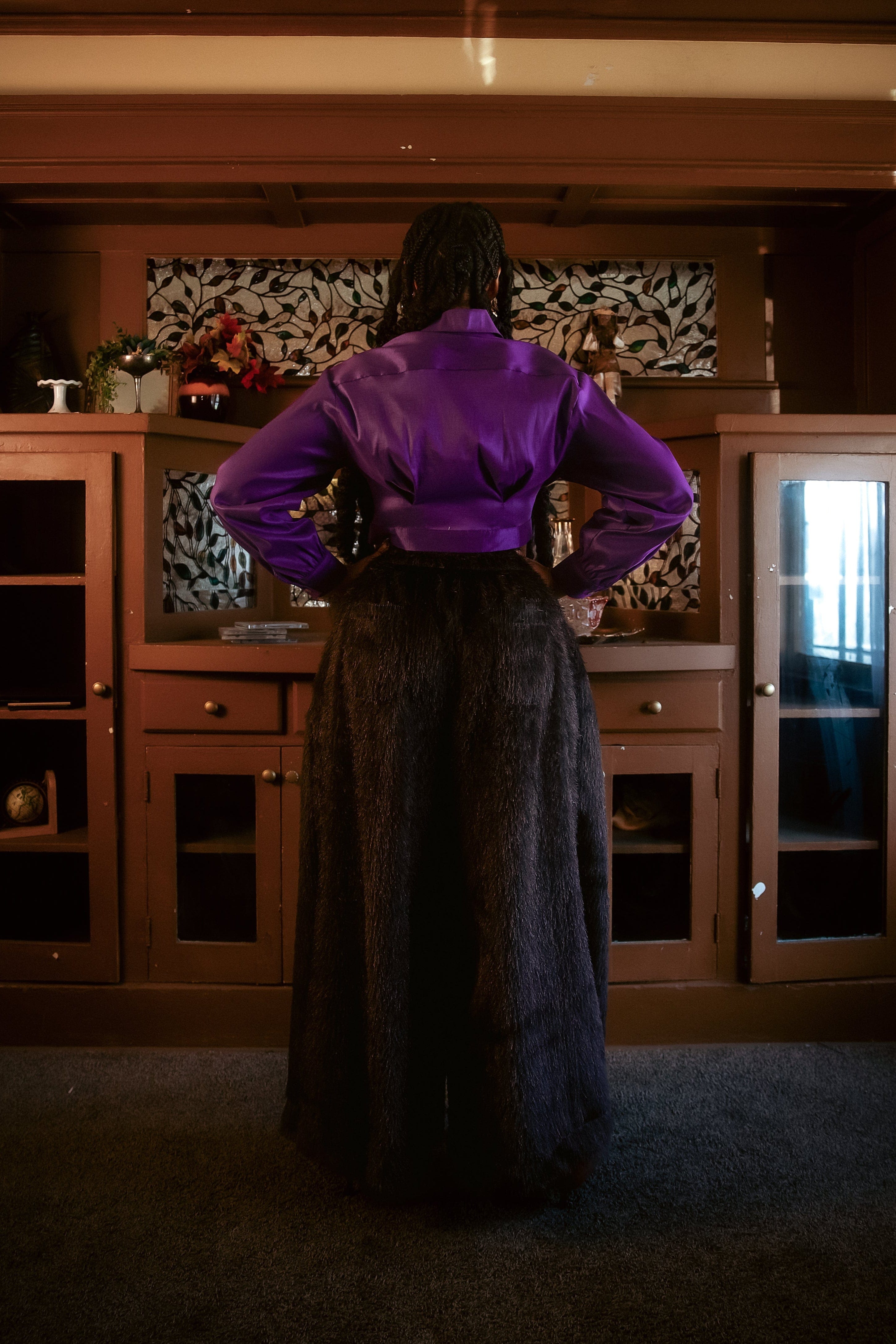 Zevelyn Jean Khadijah Wide Leg Pant KHADIJAH WIDE LEG PANT German Chocolate