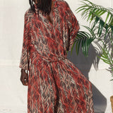 Zevelyn Jean Khadijah Wide Leg Pant KHADIJAH WIDE LEG PANT Scarlet