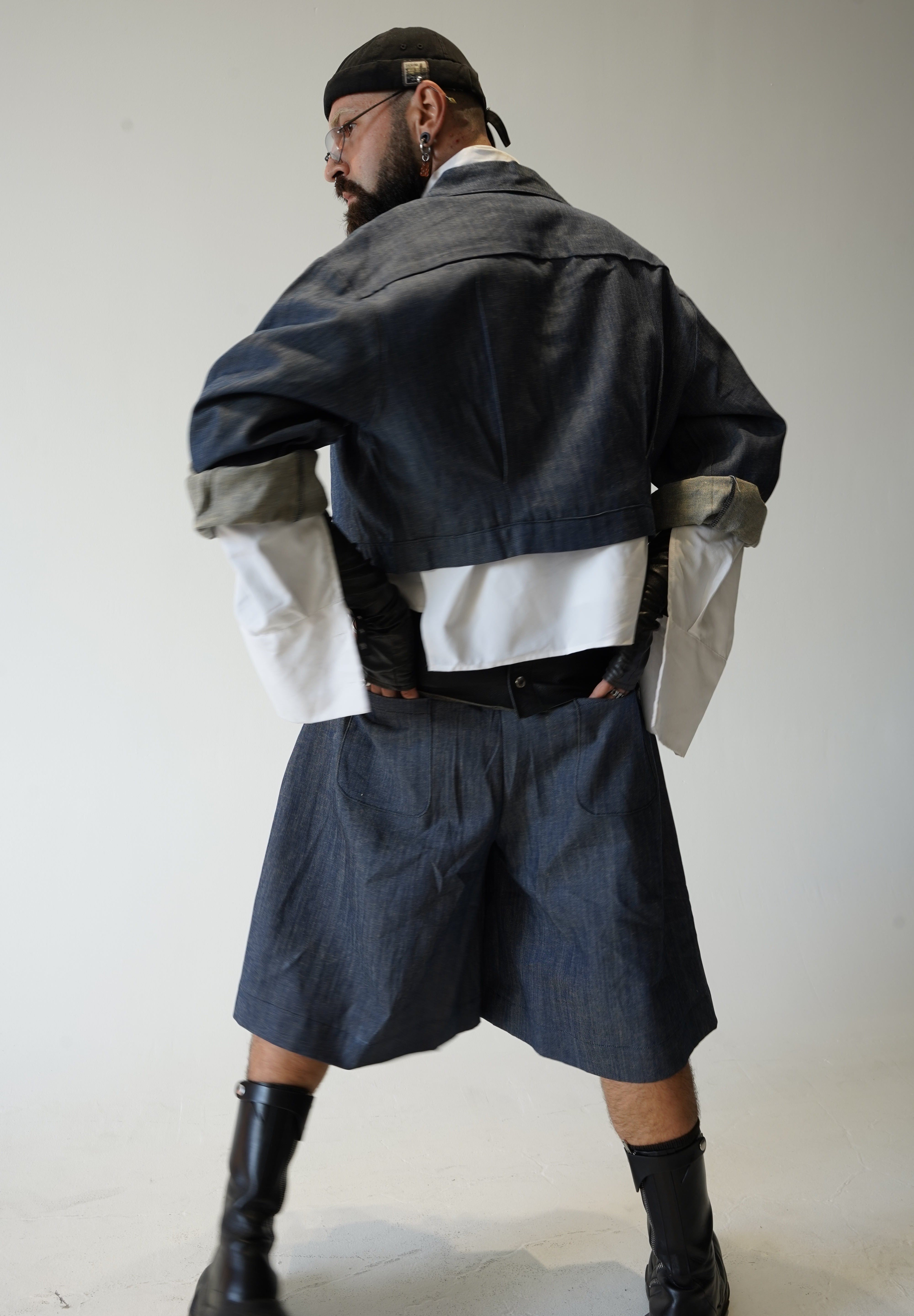 Zevelyn Jean Koda Shorts KODA SHORTS Classic Denim