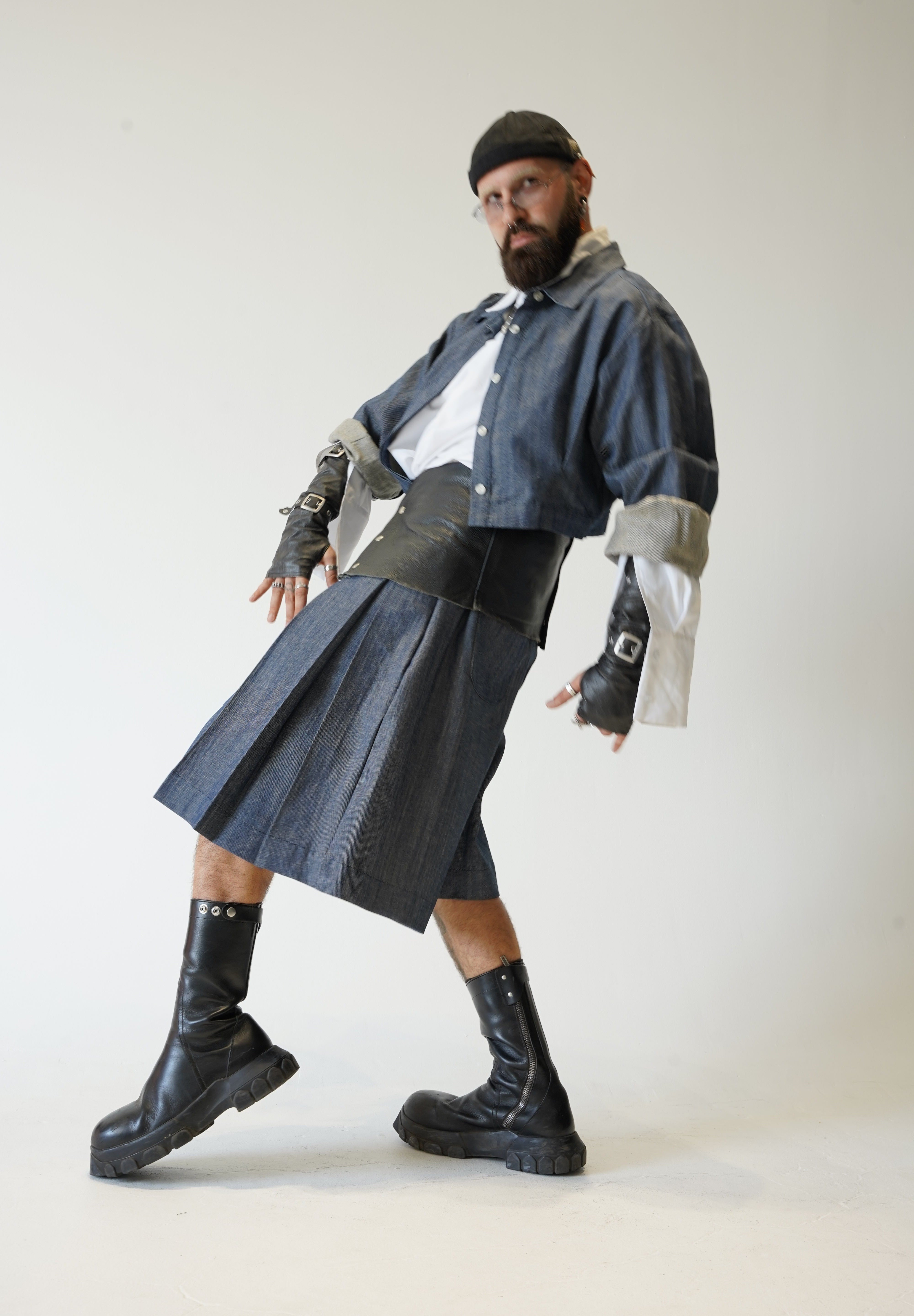 Zevelyn Jean Koda Shorts KODA SHORTS Classic Denim