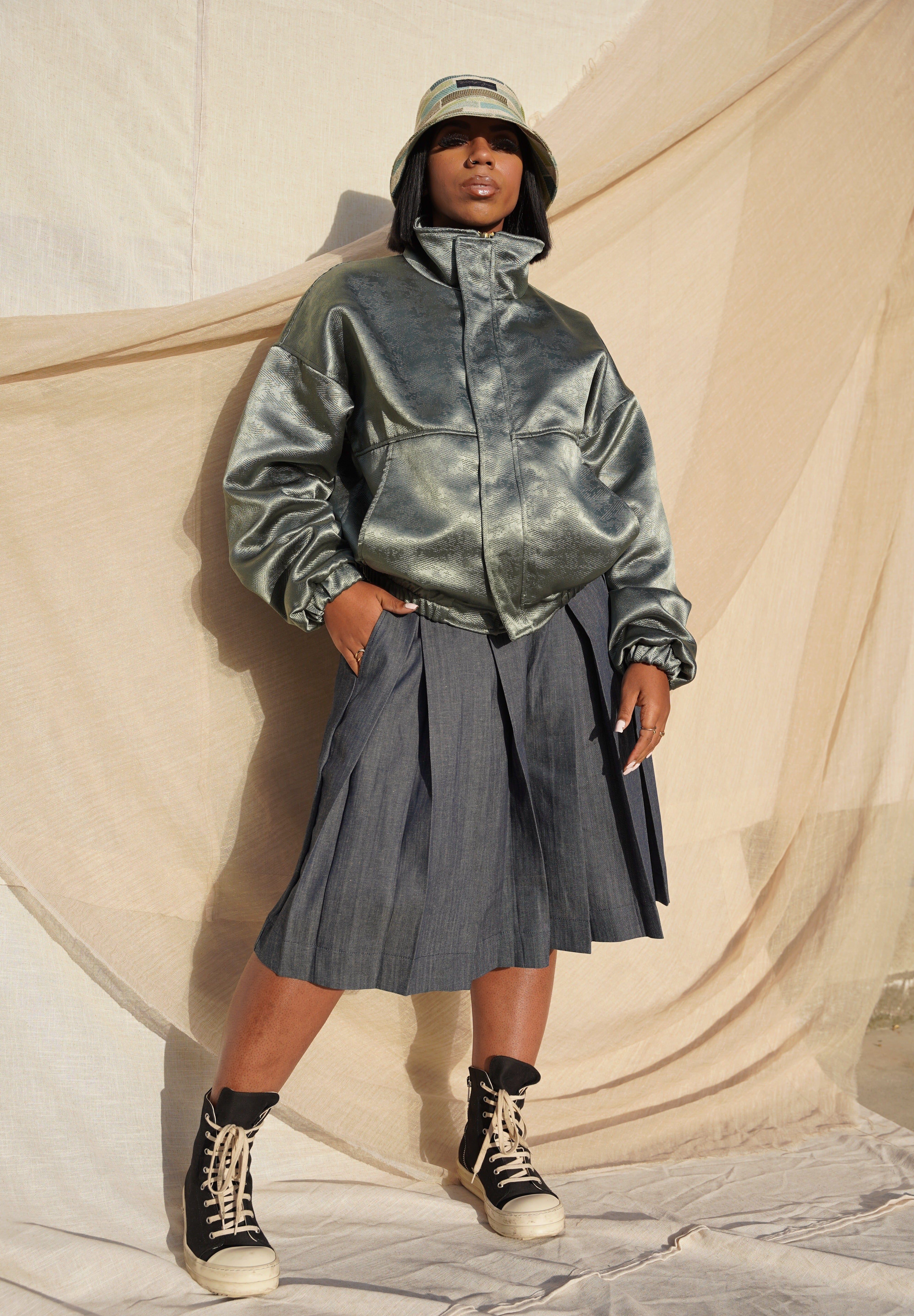 Zevelyn Jean Koda Shorts KODA SHORTS Classic Denim