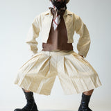 Zevelyn Jean Koda Shorts KODA SHORTS Cream Denim