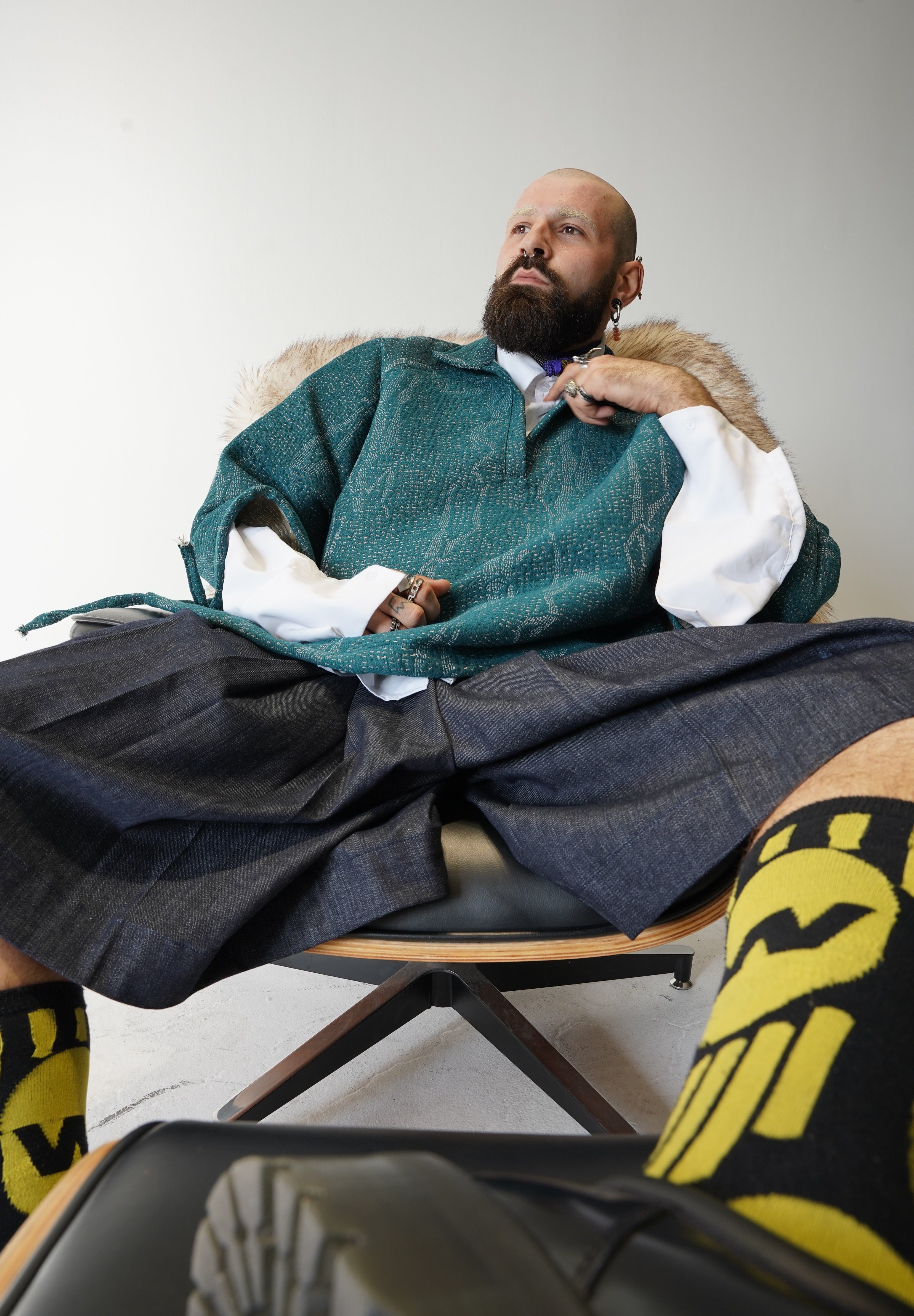 Zevelyn Jean Koda Shorts KODA SHORTS Midnight Blue Denim