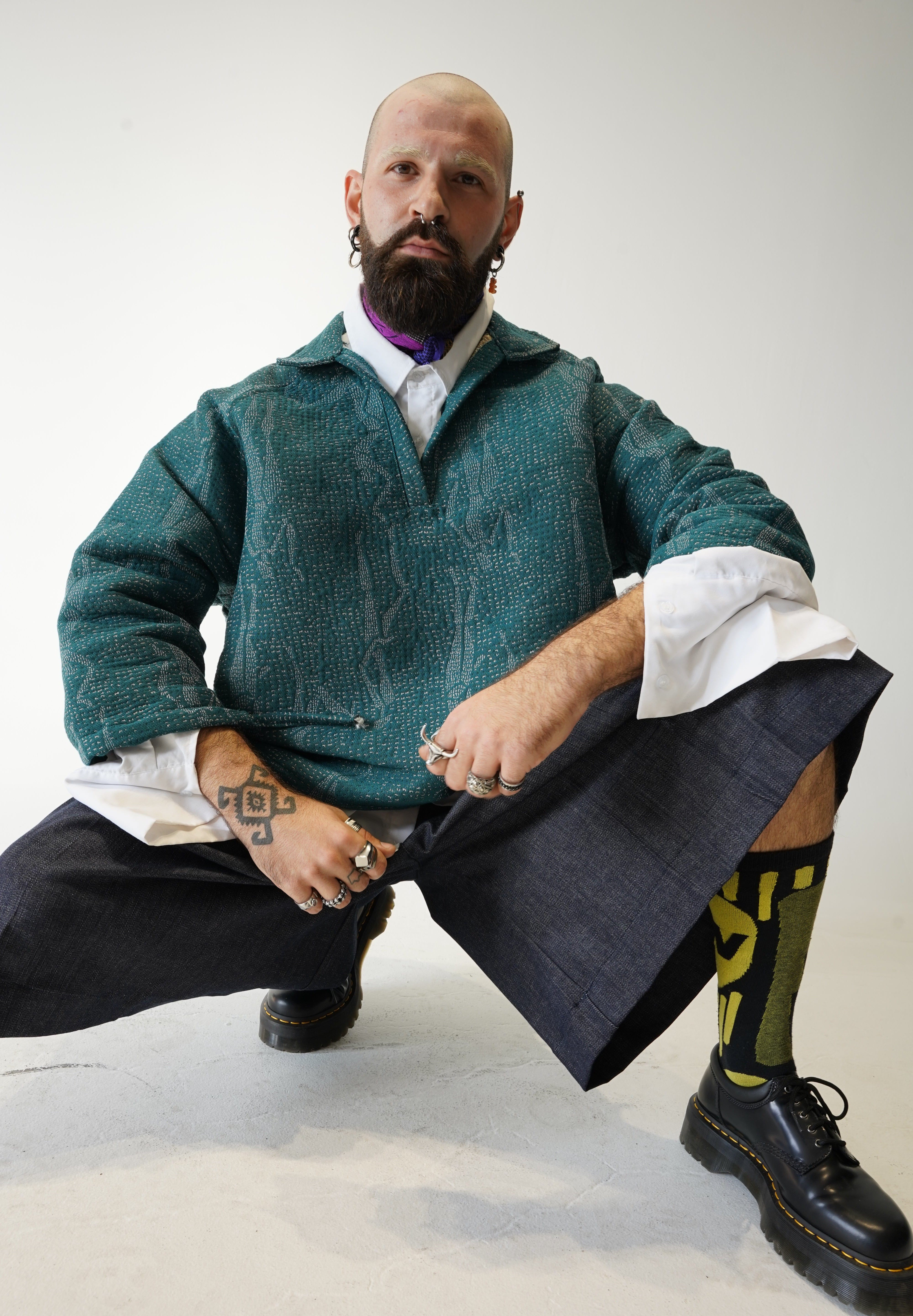 Zevelyn Jean Koda Shorts KODA SHORTS Midnight Blue Denim