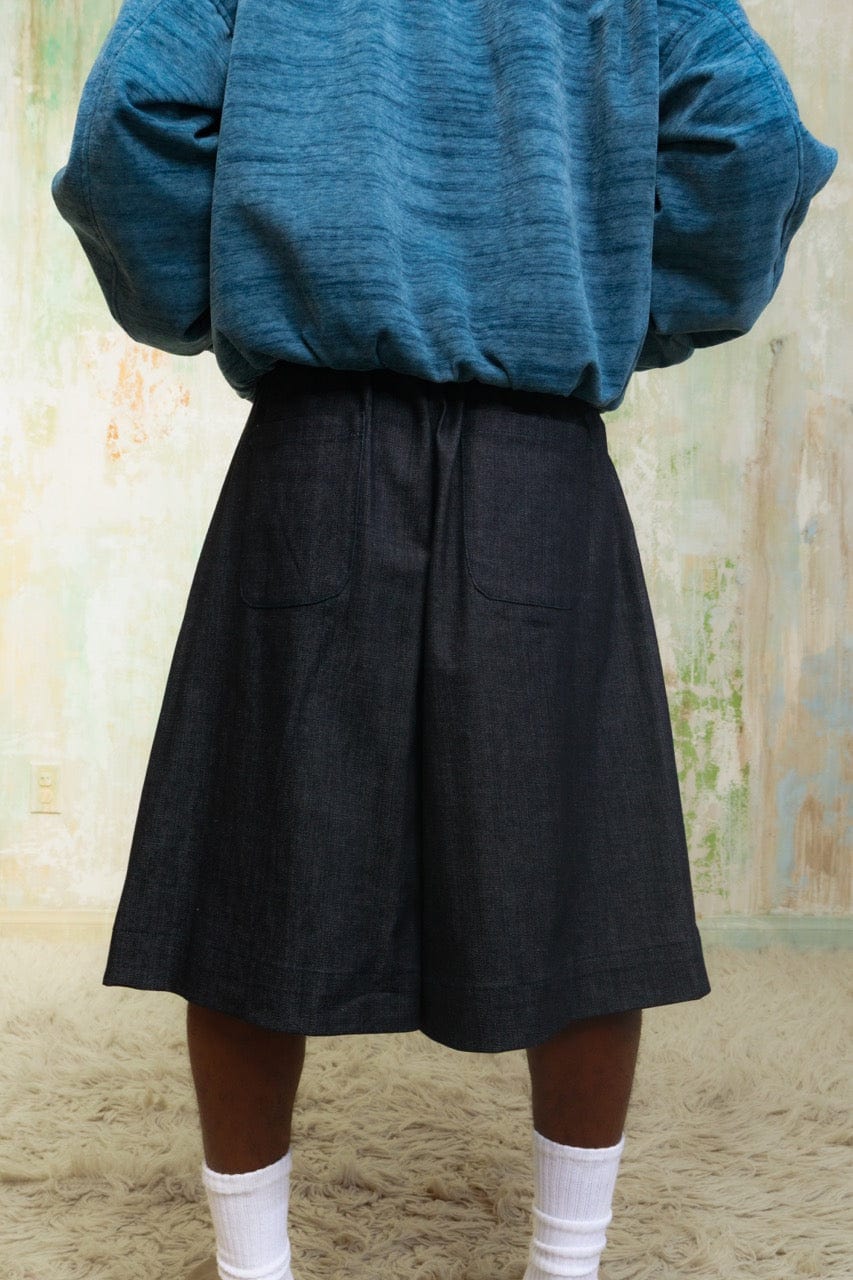 Zevelyn Jean Koda Shorts KODA SHORTS Midnight Blue Denim