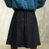 Zevelyn Jean Koda Shorts KODA SHORTS Midnight Blue Denim