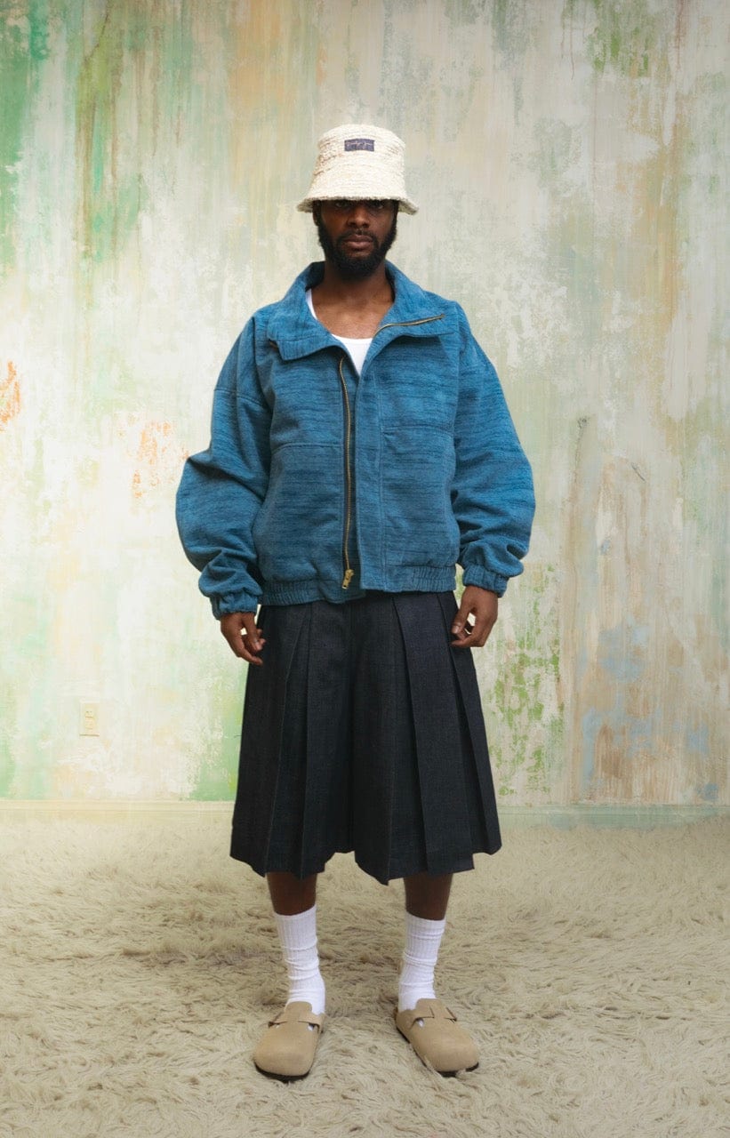 Zevelyn Jean Koda Shorts KODA SHORTS Midnight Blue Denim