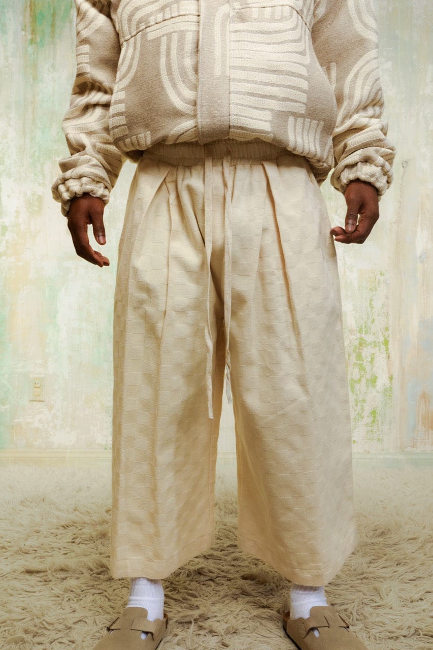 Zevelyn Jean Stacee Cropped Pant STACEE CROPPED PANT Cream Denim