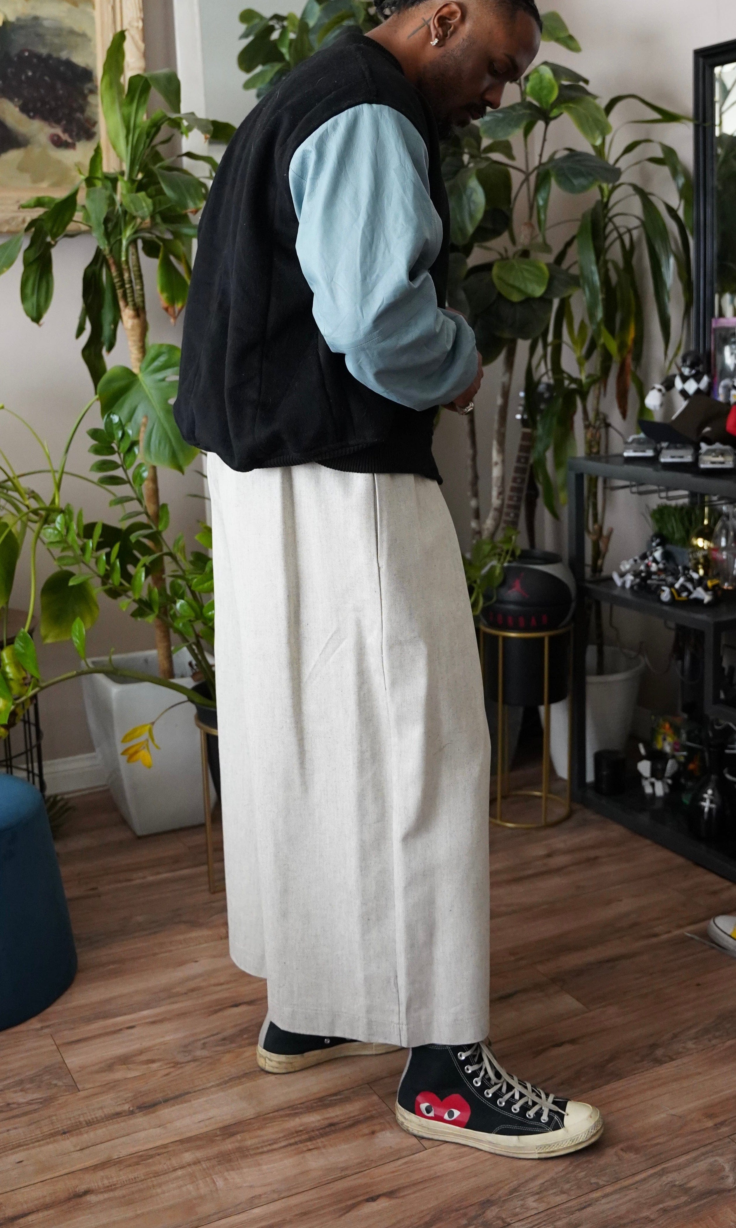 Zevelyn Jean Stacee Cropped Pant STACEE CROPPED PANT Grey Denim