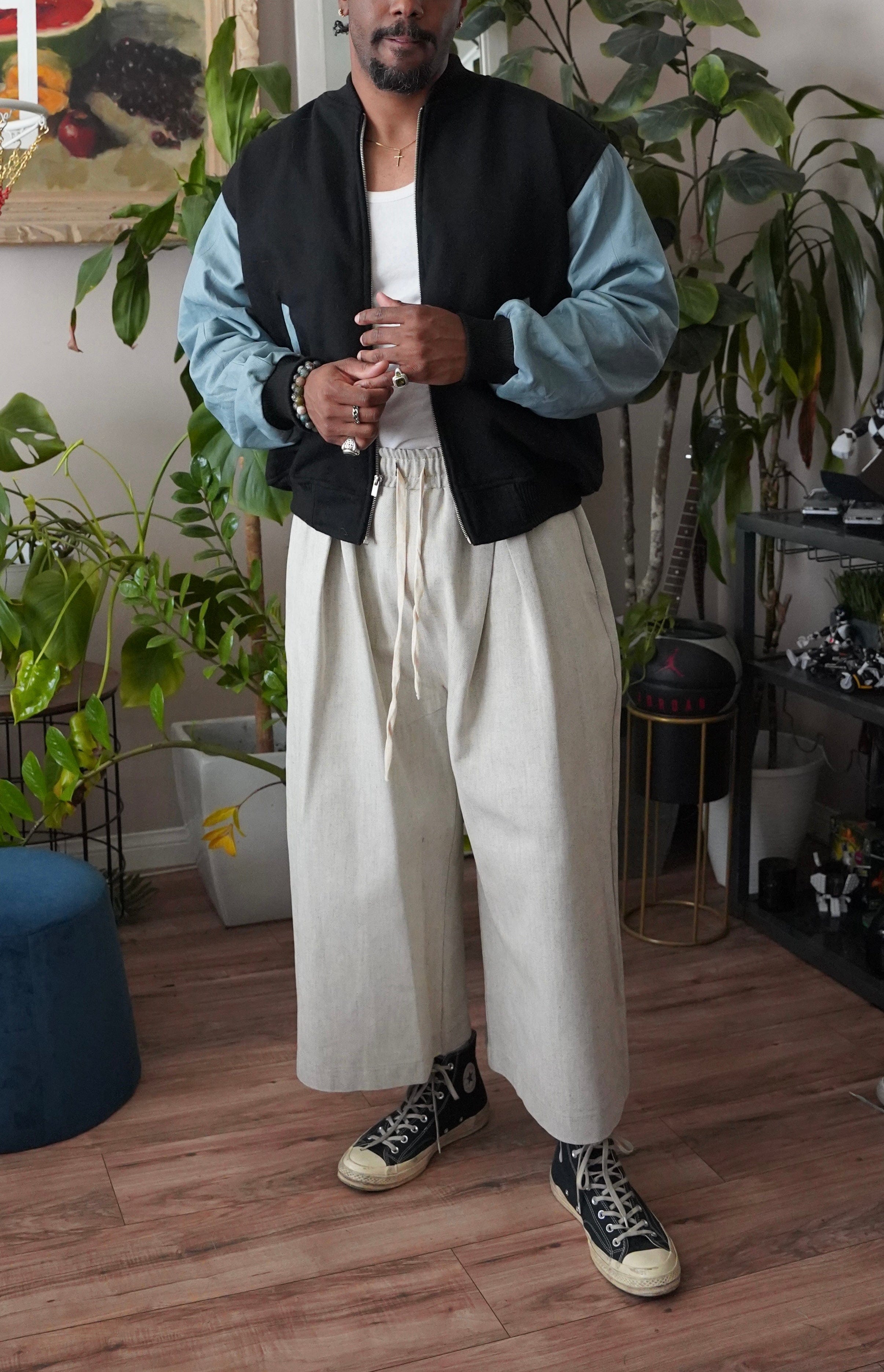 Zevelyn Jean Stacee Cropped Pant STACEE CROPPED PANT Grey Denim