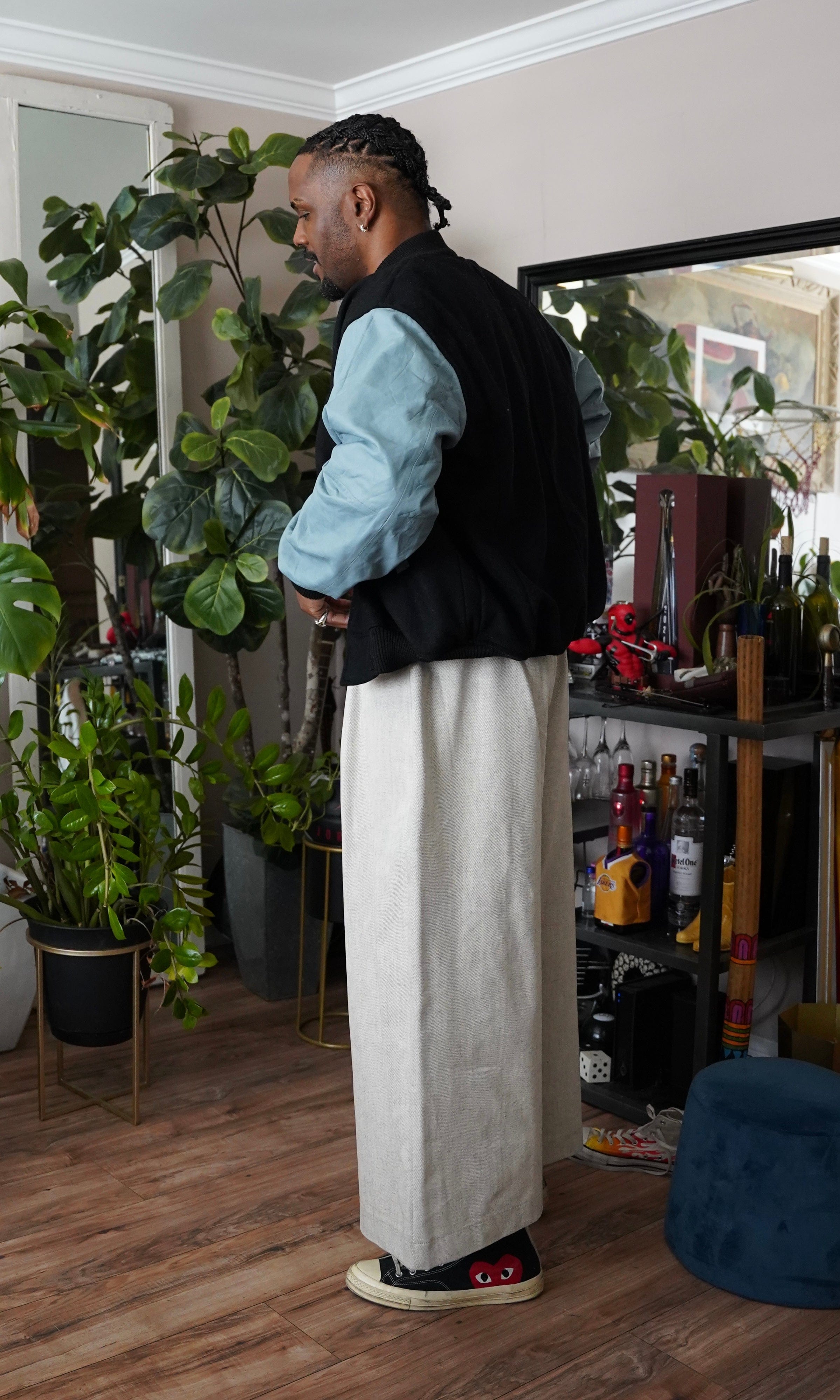 Zevelyn Jean Stacee Cropped Pant STACEE CROPPED PANT Grey Denim