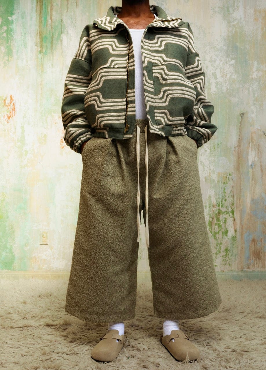 Zevelyn Jean Stacee Cropped Pant STACEE CROPPED PANT Moss