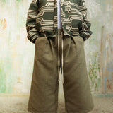 Zevelyn Jean Stacee Cropped Pant STACEE CROPPED PANT Moss