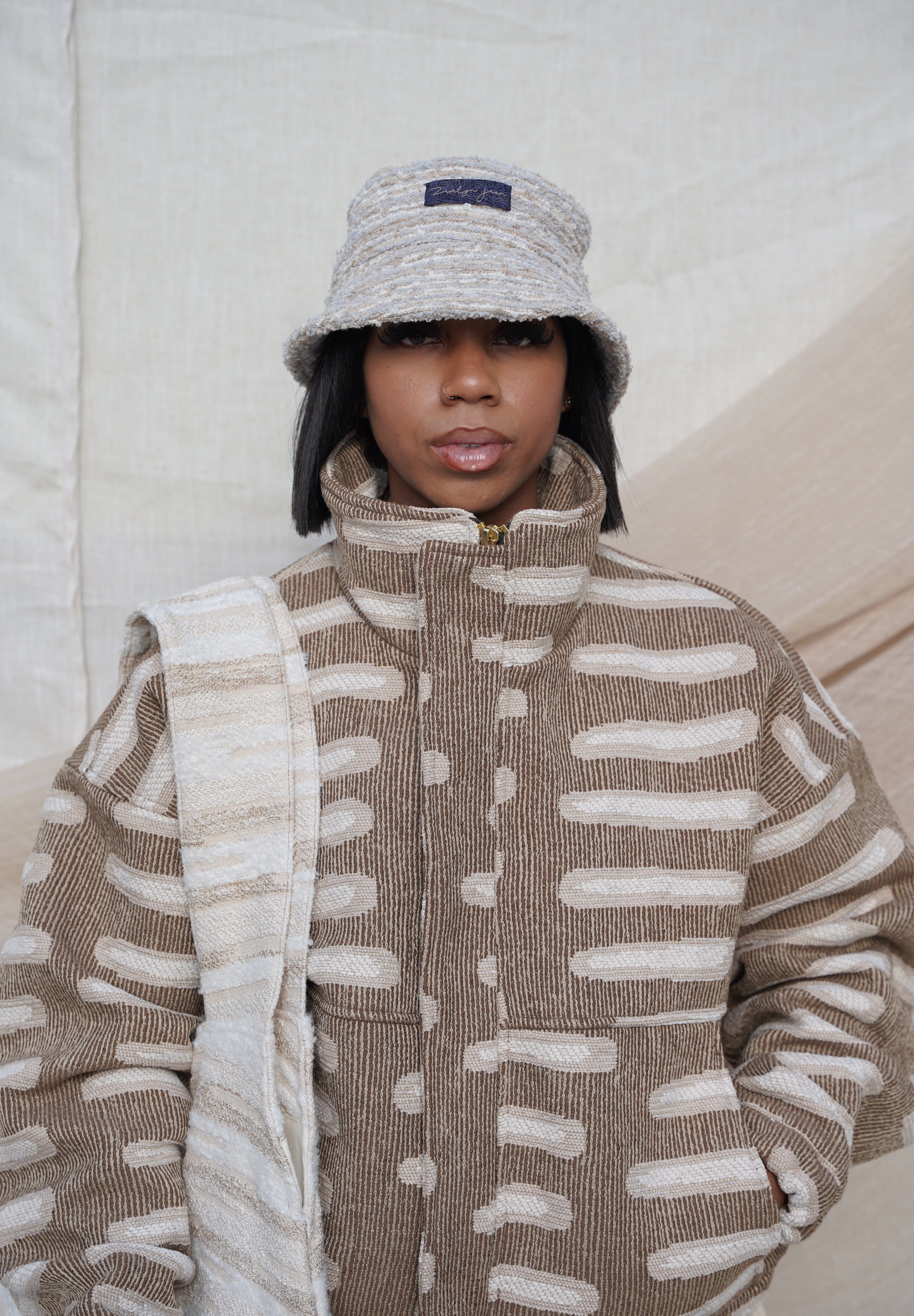 Zevelyn Jean Zuree Tote Bag ZUREE Tote Bag Powder White