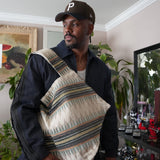 Zevelyn Jean Zuree Tote Bag ZUREE Tote Bag Tribal Blue