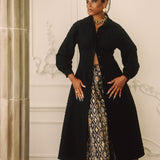 KHADIJAH WIDE LEG PANT Cyber Onyx