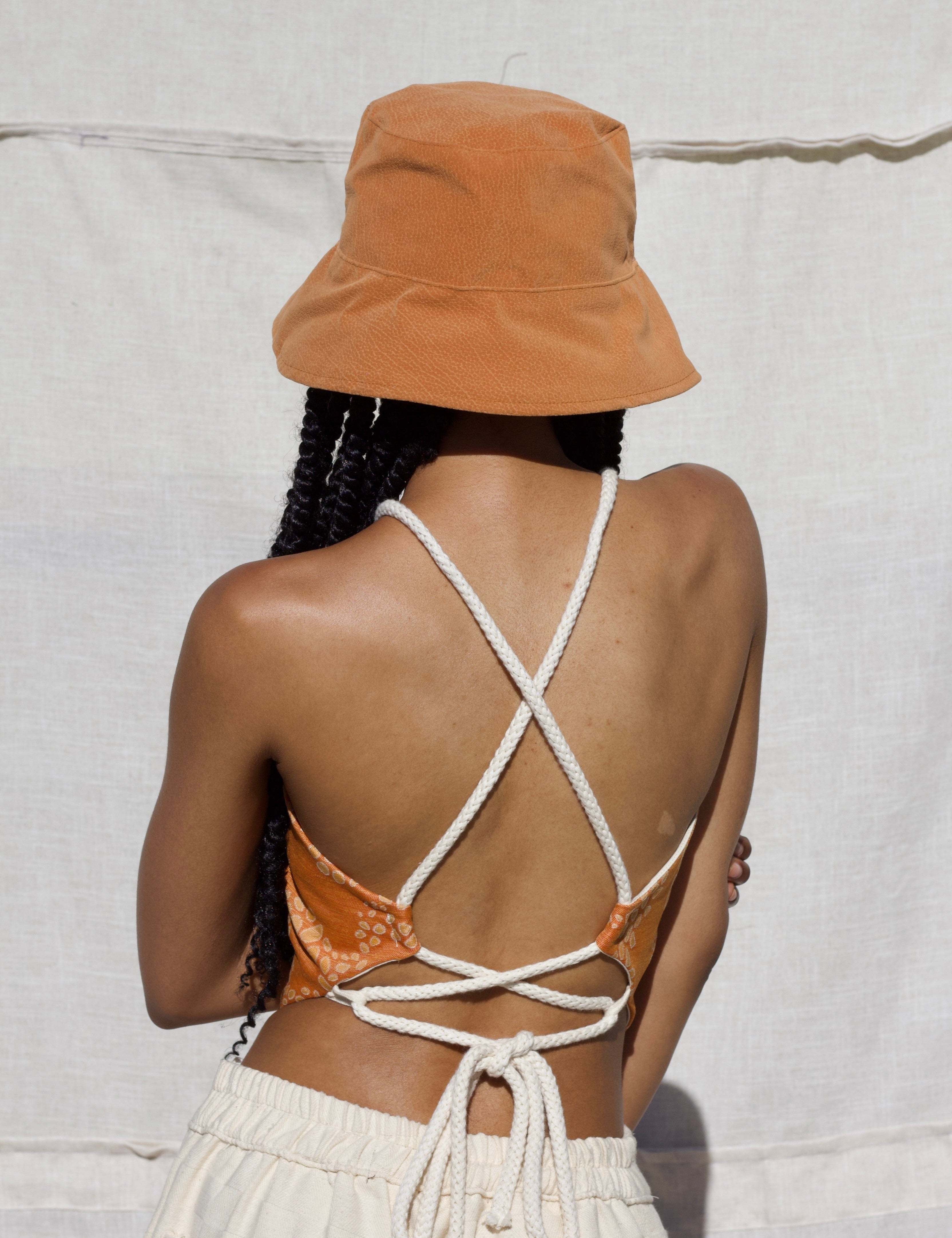 Zevelyn Jean Deonn Halter Top Deonn Halter Top Carrot