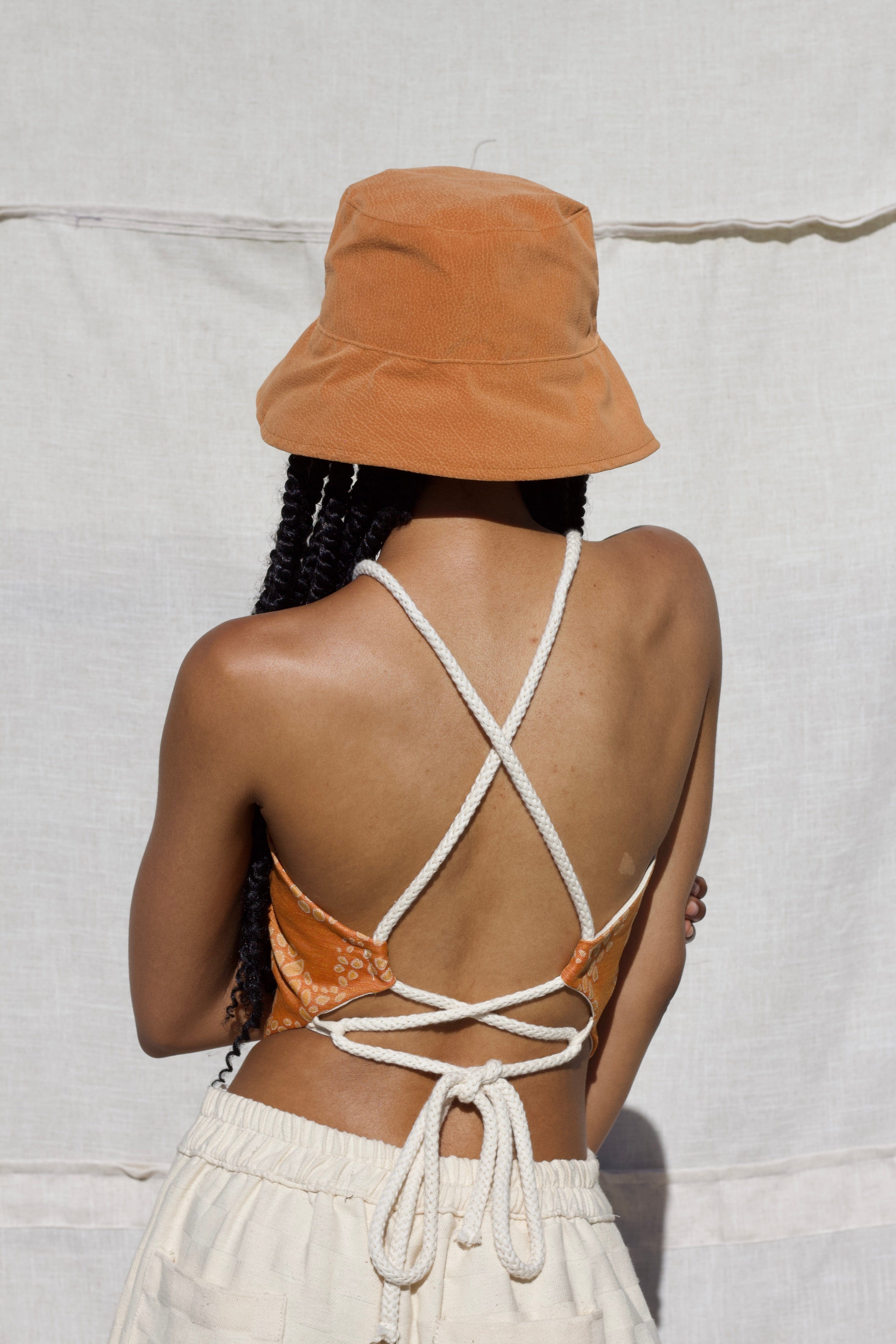 Zevelyn Jean Deonn Halter Top Deonn Halter Top Carrot