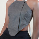 Zevelyn Jean Deonn Halter Top Deonn Halter Top Ebony