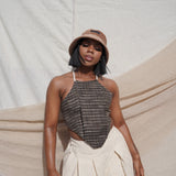 Zevelyn Jean Deonn Halter Top Deonn Halter Top Mocha