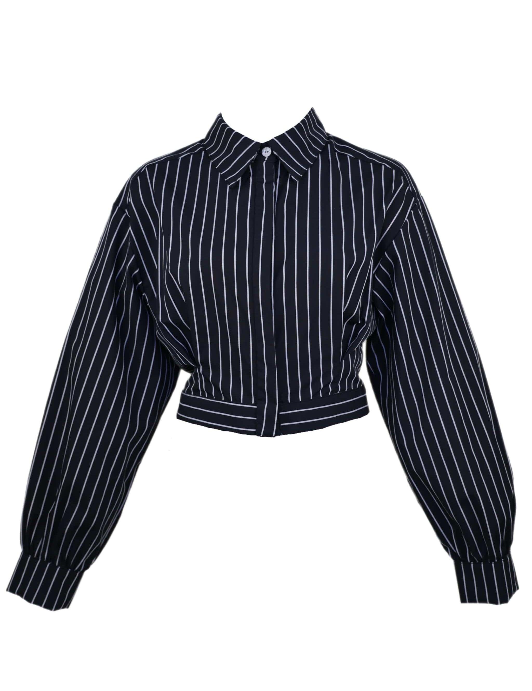 Zevelyn Jean Emerson Cropped Jacket Emerson Cropped Jacket Stripes