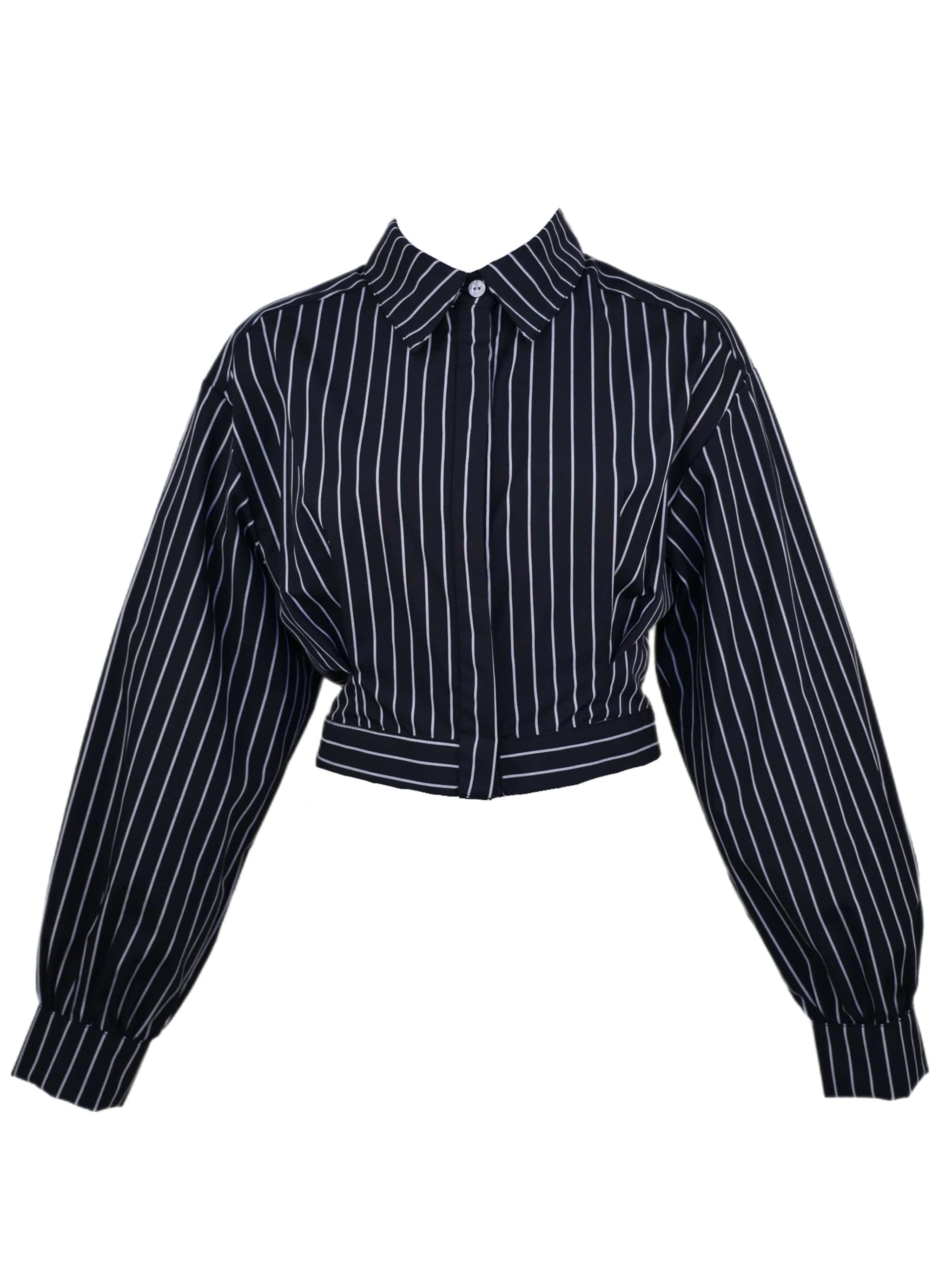 Zevelyn Jean Emerson Cropped Jacket Emerson Cropped Jacket Stripes