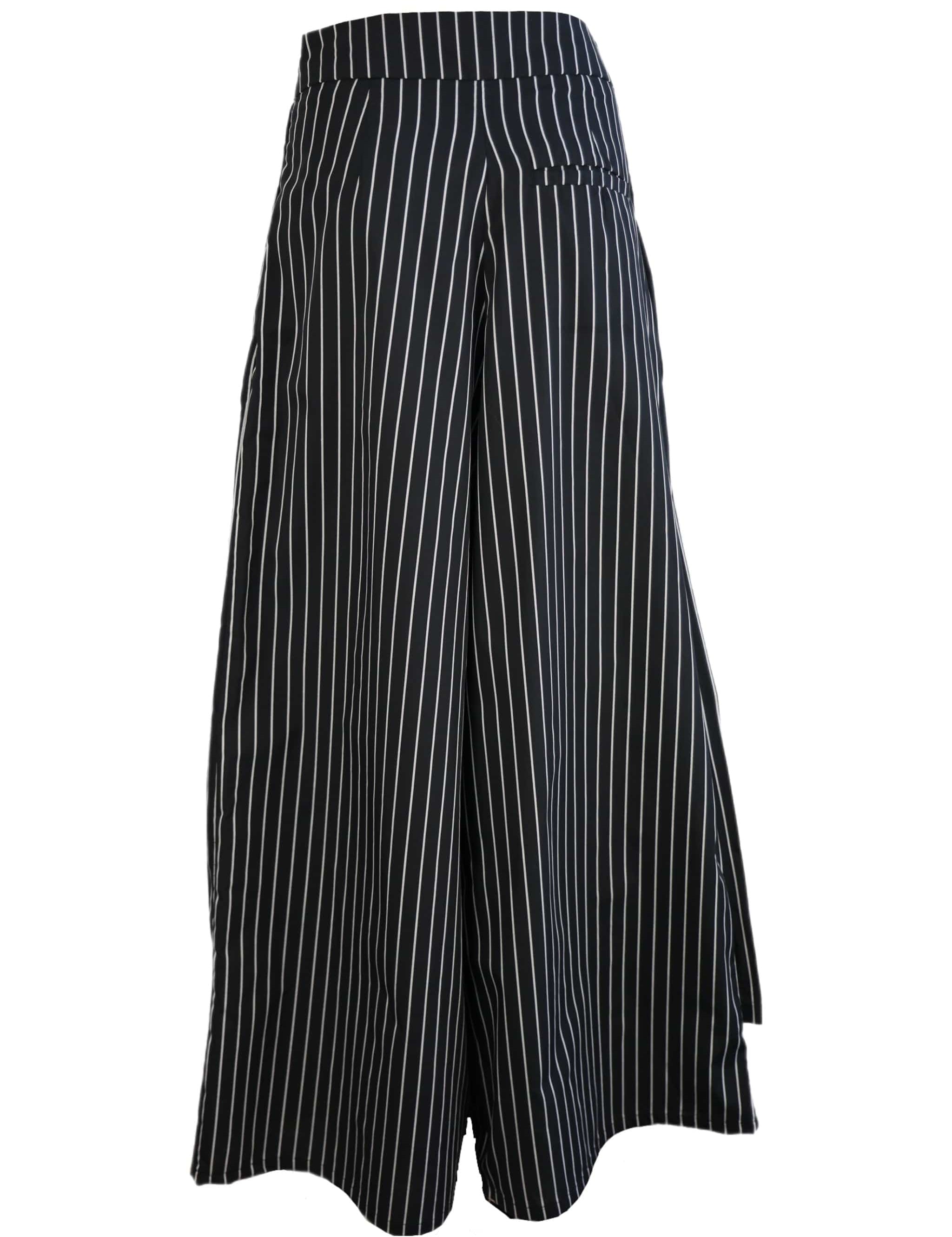 Zevelyn Jean Emerson Pleated Pant Emerson Pleated Pant Navy Stripes