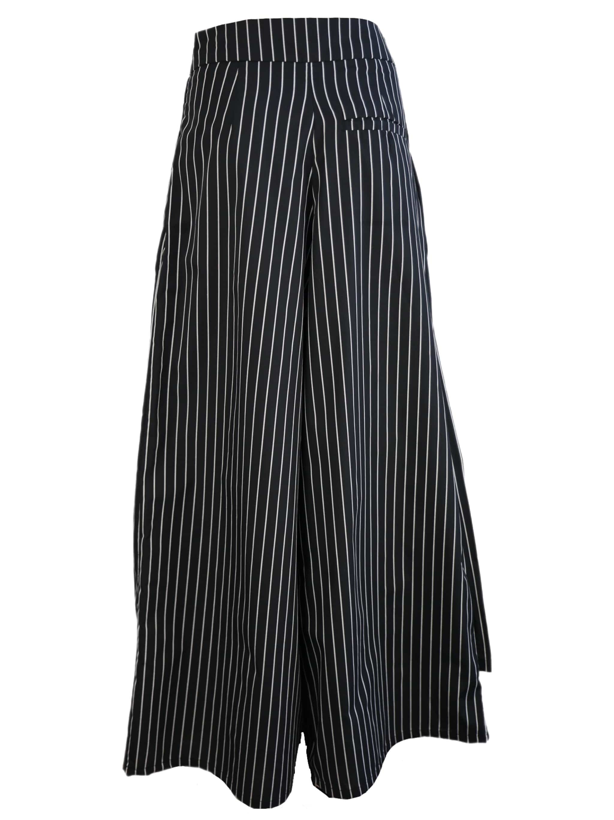 Zevelyn Jean Emerson Pleated Pant Emerson Pleated Pant Navy Stripes