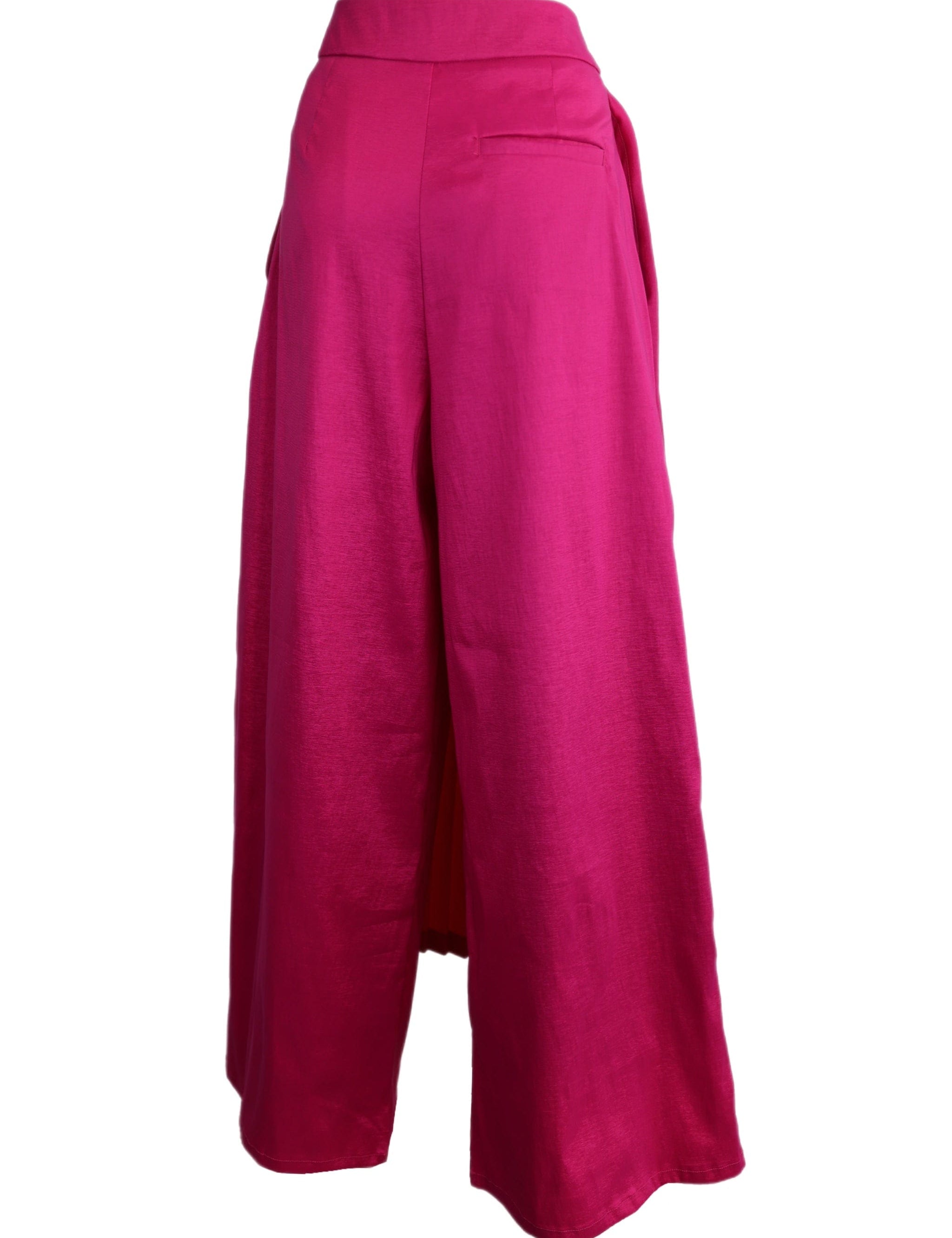 Zevelyn Jean Emerson Pleated Pant Emerson Pleated Pant Pink