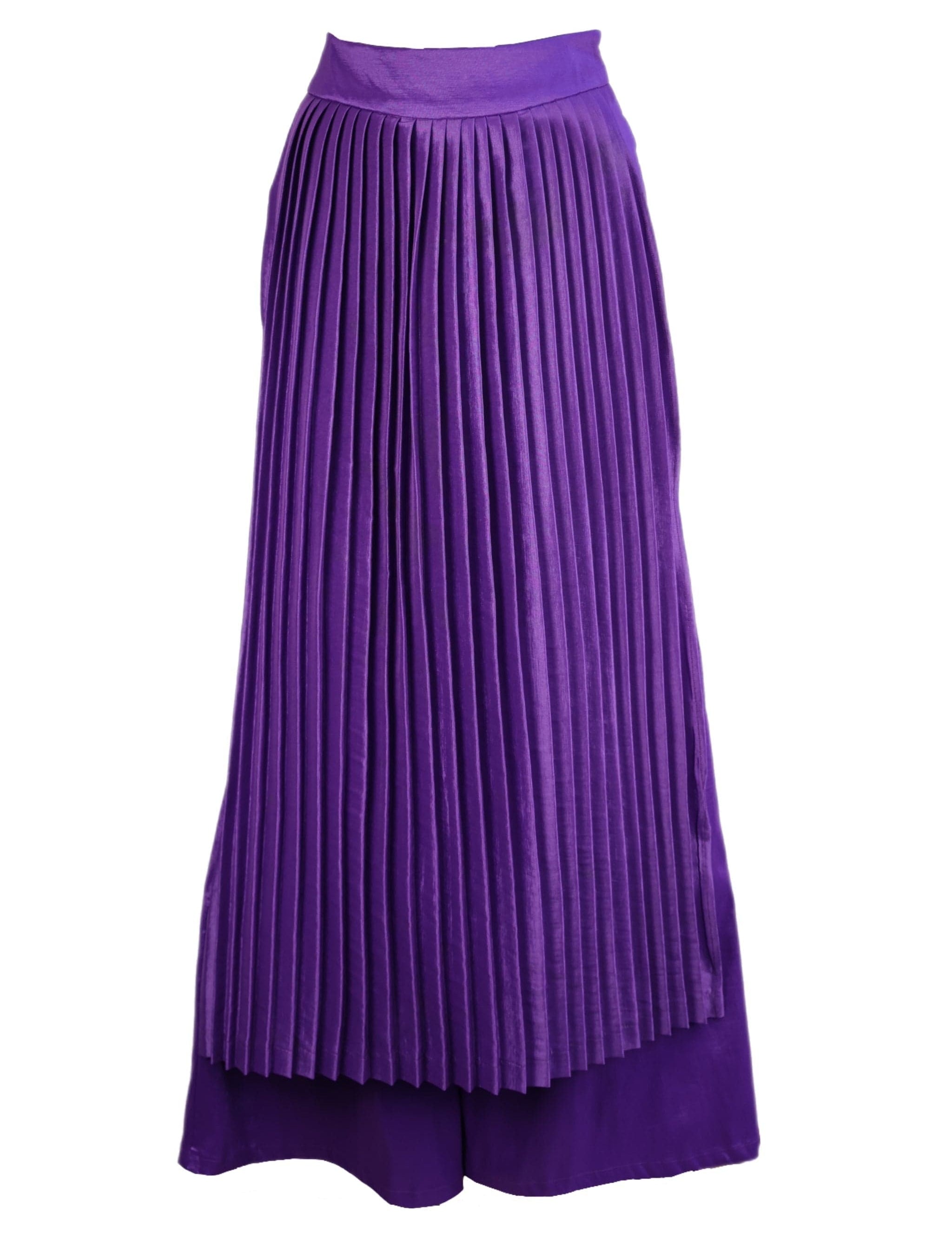 Zevelyn Jean Emerson Pleated Pant Emerson Pleated Pant Purple