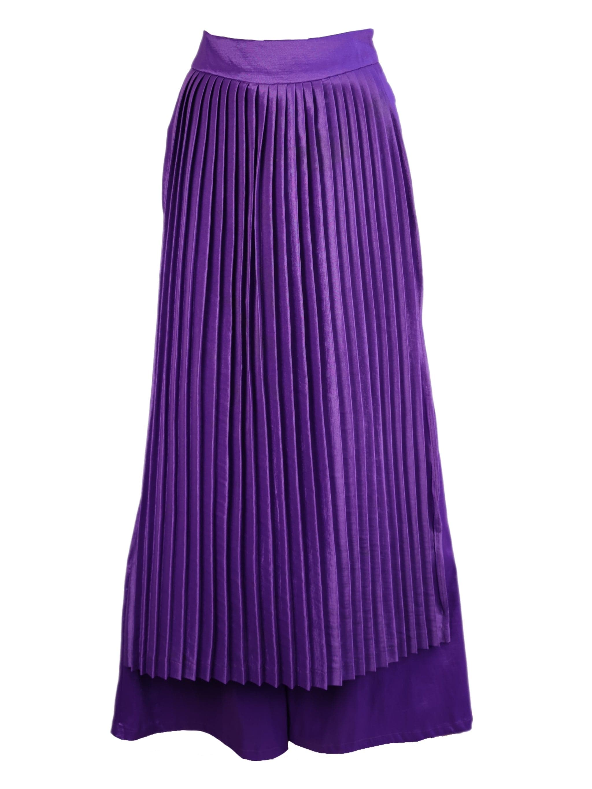 Zevelyn Jean Emerson Pleated Pant Emerson Pleated Pant Purple