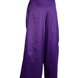 Zevelyn Jean Emerson Pleated Pant Emerson Pleated Pant Purple