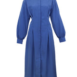 Zevelyn Jean Evoree Maxi Dress Evoree Maxi Shirtdress Sky Blue