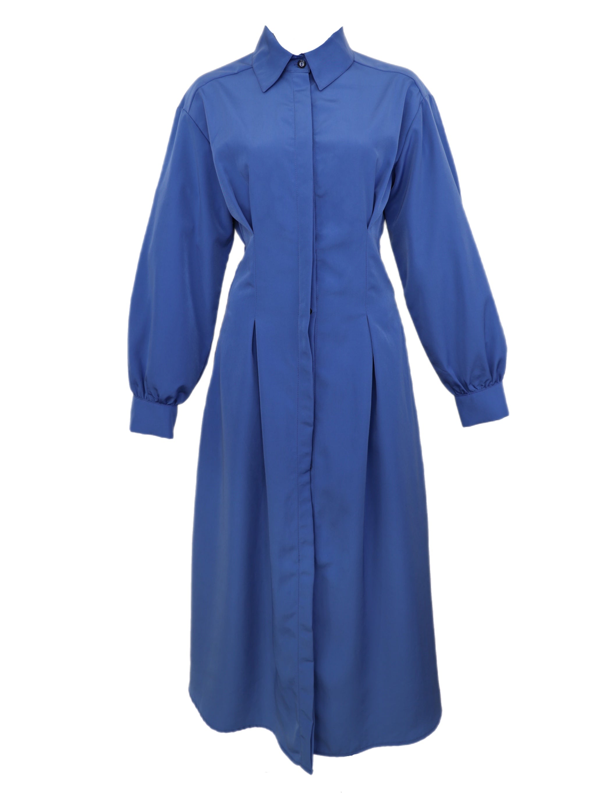 Zevelyn Jean Evoree Maxi Dress Evoree Maxi Shirtdress Sky Blue