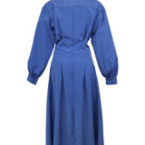 Zevelyn Jean Evoree Maxi Dress Evoree Maxi Shirtdress Sky Blue