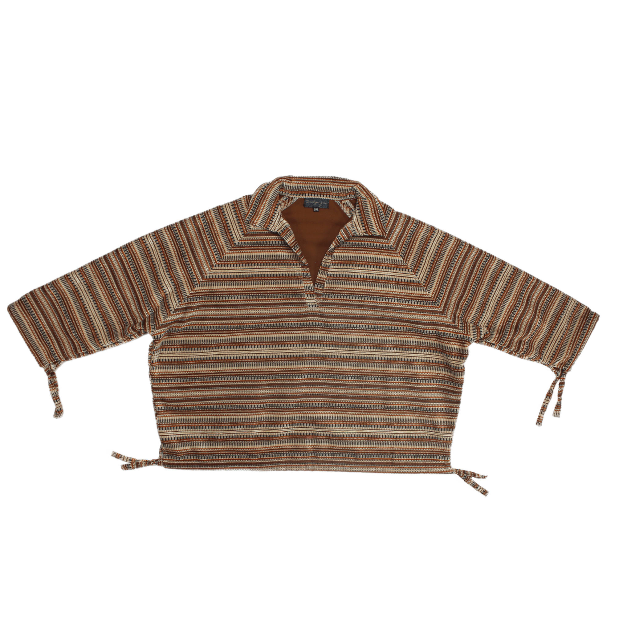 Zevelyn Jean Kaydence Pullover KAYDENCE PULLOVER Coffee