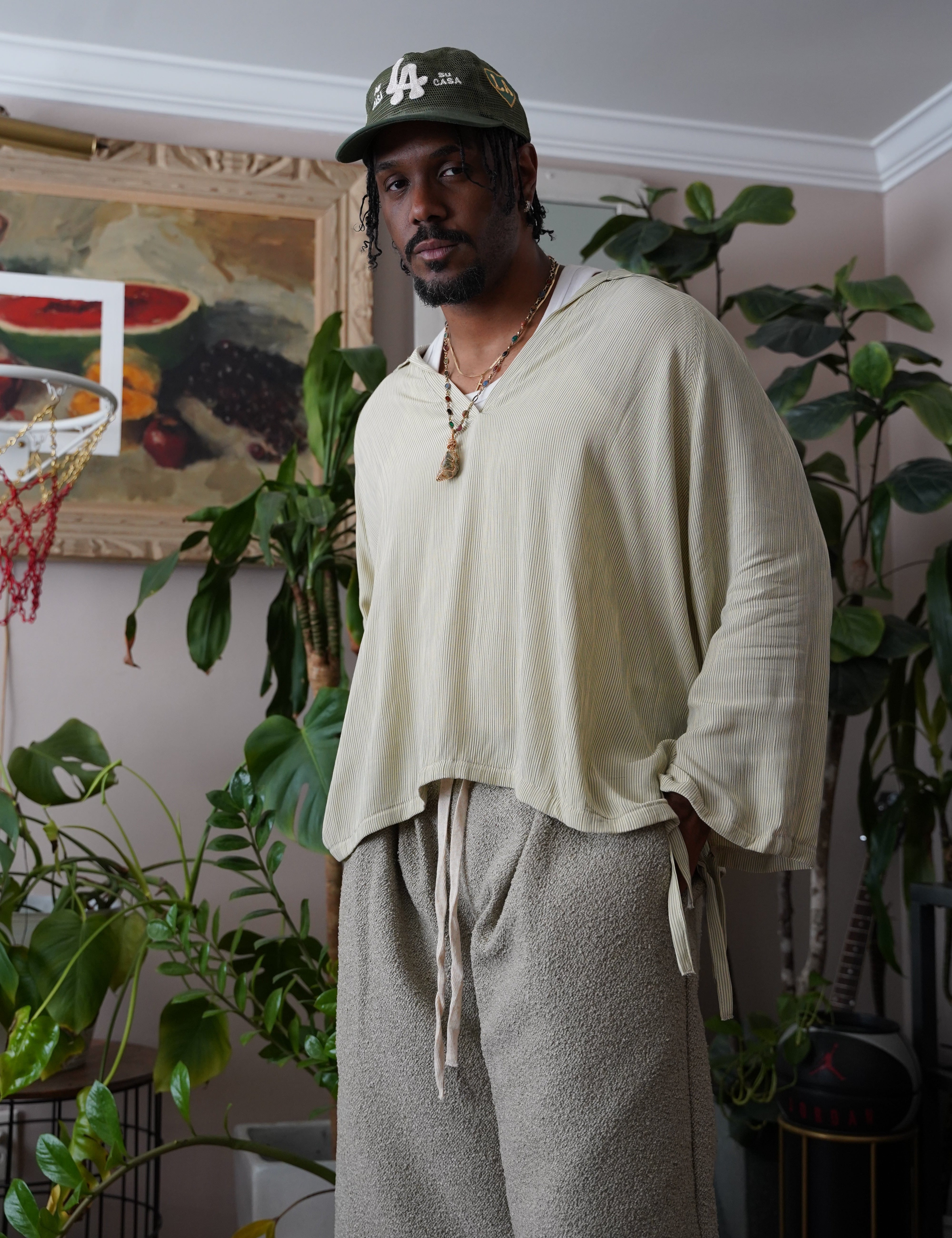 Zevelyn Jean Kaydence Pullover KAYDENCE PULLOVER Sage Lines