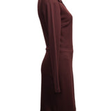 Zevelyn Jean Kellee Wrap Dress Kellee Wrap Dress Wine