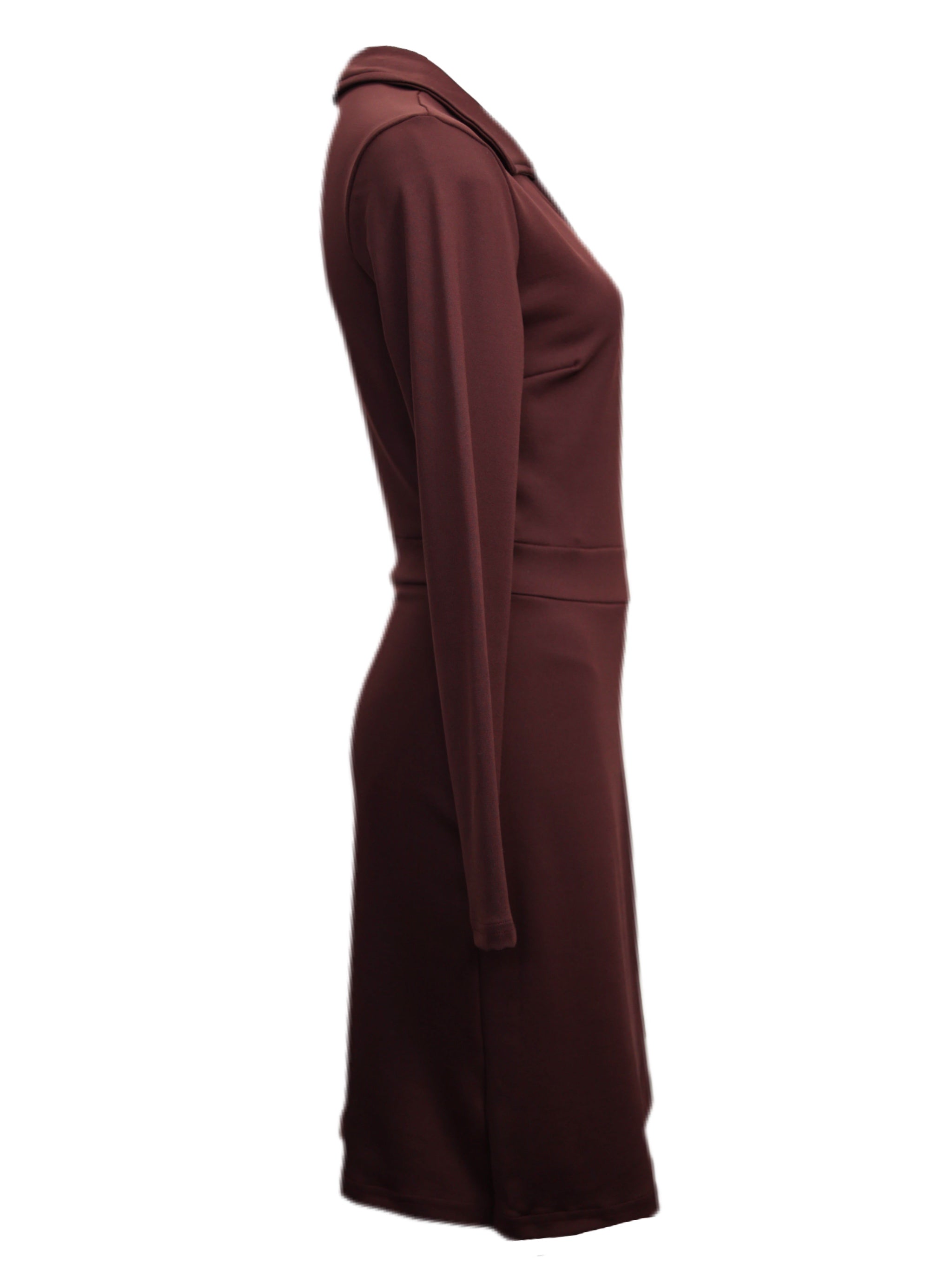 Zevelyn Jean Kellee Wrap Dress Kellee Wrap Dress Wine