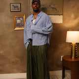 Zevelyn Jean Khadijah Wide Leg Pant KHADIJAH WIDE LEG PANT Army Green